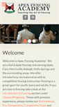Mobile Screenshot of apexfencing.net
