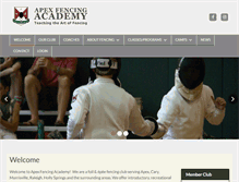 Tablet Screenshot of apexfencing.net